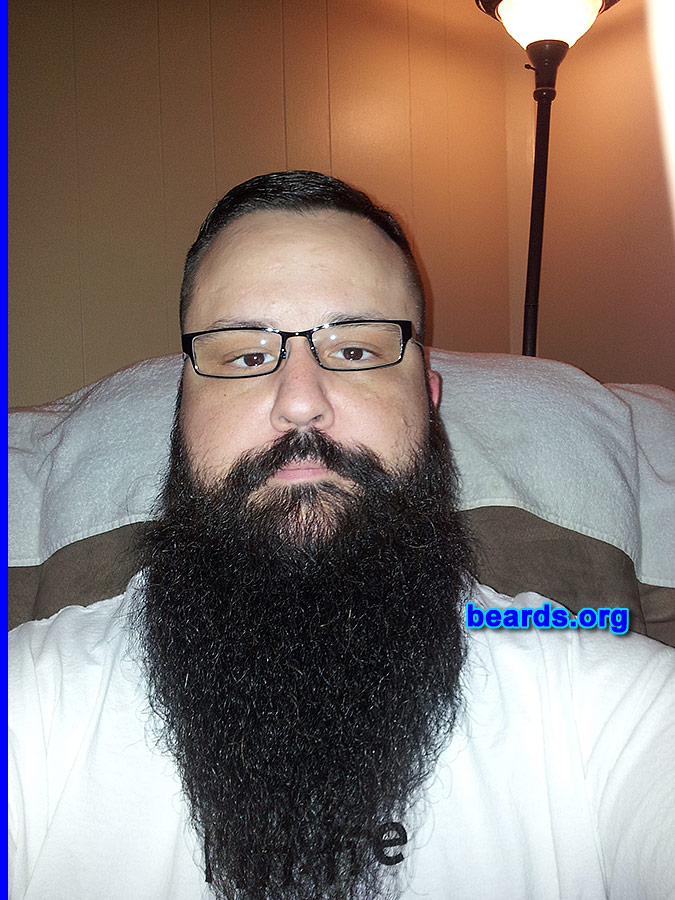 Fred
Bearded since: 1995. I am a dedicated, permanent beard grower.

Comments:
Why did I grow my beard? I always had just a goatee and wanted to see how long I could grow a full beard.

How do I feel about my beard? It's like a third child. I love it. 
Keywords: full_beard