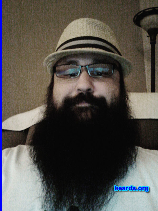 Fred
Bearded since: 1995.  I am a dedicated, permanent beard grower.

Comments:
Why did I grow my beard? I always had just a goatee and wanted to see how long I could grow a full beard.

How do I feel about my beard? It's like a third child. I love it.
Keywords: full_beard