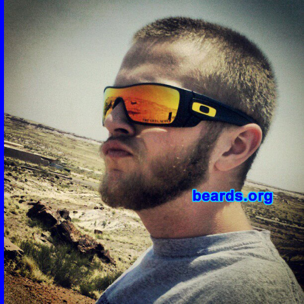 Greg S.
Bearded since: 2011. I am a dedicated, permanent beard grower.

Comments:
I grew my beard because I was born with baby face, and I decided to become a man.

How do I feel about my beard? I feel like it is in the youth stage.
Keywords: full_beard