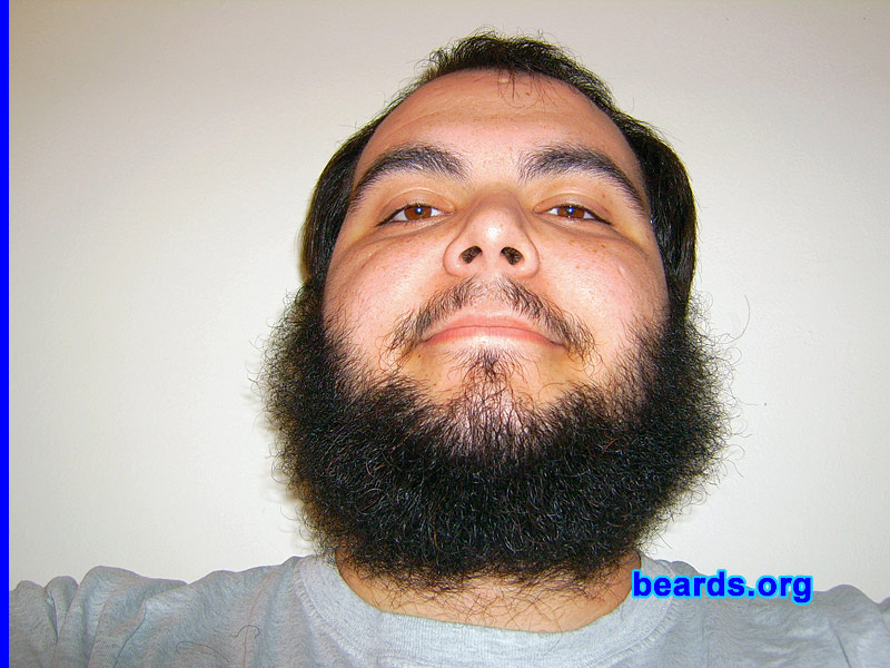 Jonathan
Bearded since:  2007.  I am an occasional or seasonal beard grower.

Comments:
I grew my beard because I had a truck-driving job with no one to tell me to shave. Plus, I love beards.

How do I feel about my beard?  I don't look like me without it.
Keywords: full_beard