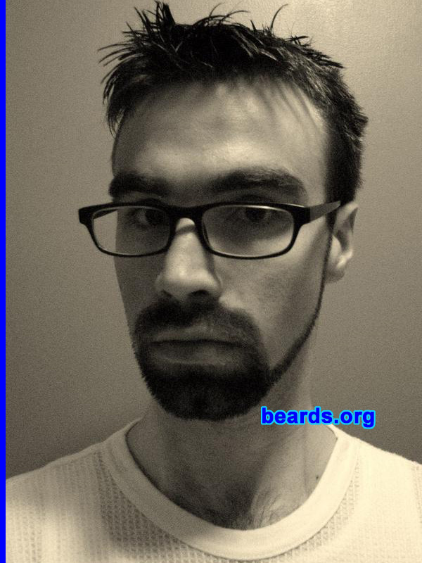 Jonathan
Bearded since: January 2008.  I am an experimental beard grower.

Comments:
I was off work and didn't have to shave, so came the beard.

How do I feel about my beard?  I Love having a beard.  I only wish my wife shared this view.
Keywords: full_beard