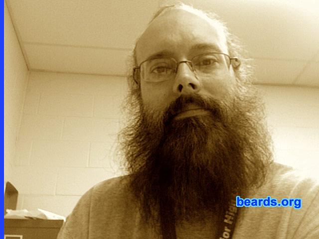 Jay
Bearded since: 2006.  I am a dedicated, permanent beard grower.

Comments:
I grew my beard because I hate shaving and following rules.

How do I feel about my beard? Love it! I will never shave it again! Going for the waist-long beard!
Keywords: full_beard