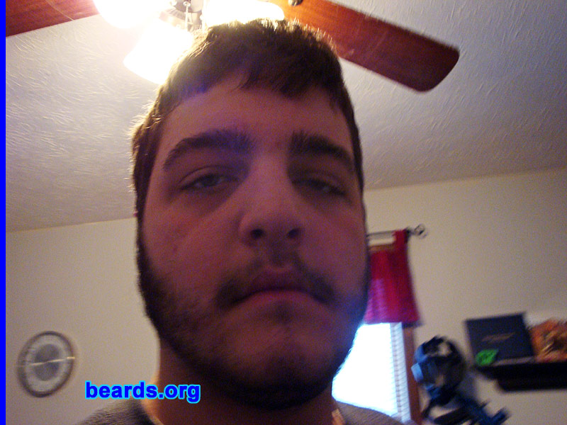 Jonathan F.
Bearded since: December 2008.  I am an experimental beard grower.

Comments:
I hadn't thought about growing a beard until I saw the featured beards on this site and saw how great they are. I thought, "Hey, I'd love to grow a beard like those." So now I'm bearded.

How do I feel about my beard?  It's not nearly as great as Steven's or Chris' or Tomas', but at least I can grow what I can.
Keywords: full_beard