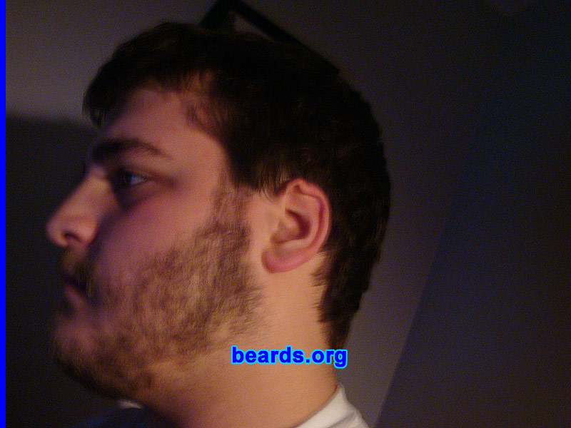 Jonathan F.
Bearded since: December 2008.  I am an experimental beard grower.

Comments:
I hadn't thought about growing a beard until I saw the featured beards on this site and saw how great they are. I thought, "Hey, I'd love to grow a beard like those." So now I'm bearded.

How do I feel about my beard?  It's not nearly as great as Steven's or Chris' or Tomas', but at least I can grow what I can.
Keywords: full_beard