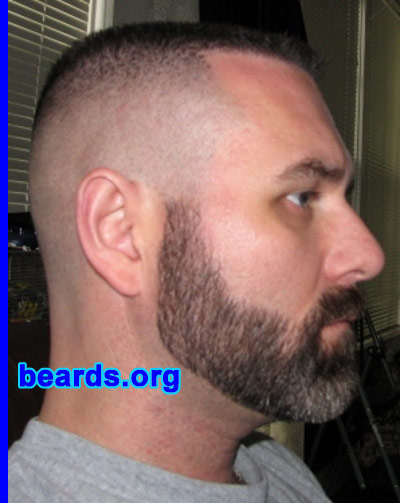 Jim
Bearded since: 2008.  I am an experimental beard grower.

Comments:
Have had a goatee for over ten years. Wanted to try a beard for a change.
Keywords: full_beard