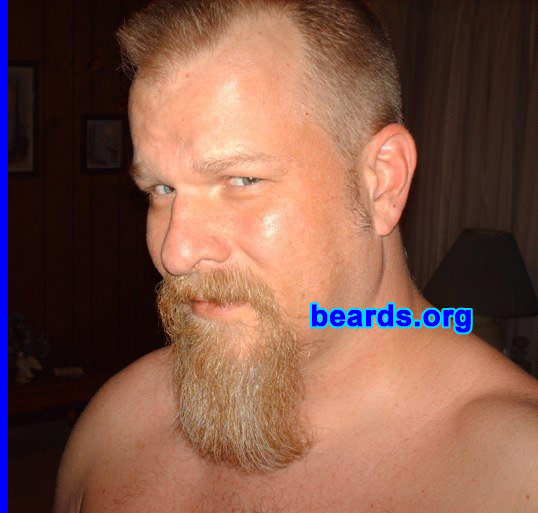 Joe
Bearded since: age twenty-six.  I am an experimental beard grower.

Comments:
I grew my beard because I like being able to change my look by wearing different styles.

How do I feel about my beard? Love having the ability to add to my appearance.
Keywords: goatee_mustache