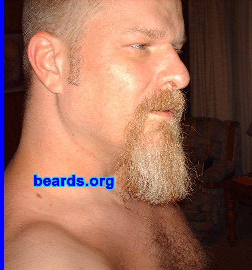 Joe
Bearded since: age twenty-six.  I am an experimental beard grower.

Comments:
I grew my beard because I like being able to change my look by wearing different styles.

How do I feel about my beard? Love having the ability to add to my appearance.
Keywords: goatee_mustache