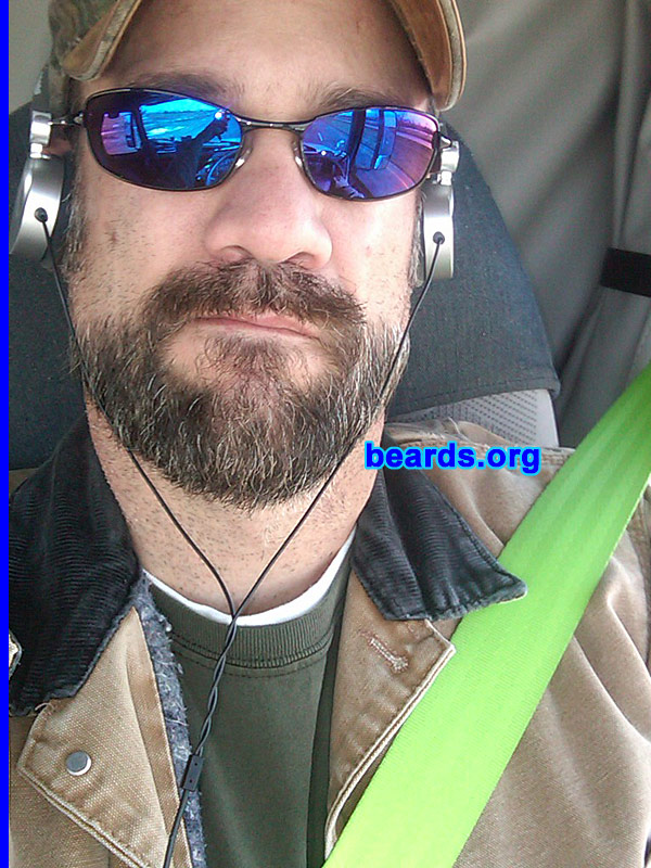 Keith
Bearded since: 1995. I am a dedicated, permanent beard grower.

Comments:
I grew my beard because I love the look and feel. I constantly change it up, shave it than regrow it. Wanting to go full face unshaven but seem to lack the bal... courage to go all the way so far.

How do I feel about my beard? I wish it were denser, thicker, and fuller but am happy enough with it. 
Keywords: goatee_mustache