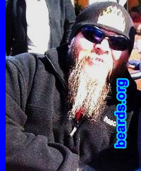 Nick B.
Bearded since: 2001.  I am a dedicated, permanent beard grower.

Comments:
I grew my beard because I've just liked wearing a beard.

How do I feel about my beard?  I love my beard.  Ii can trim it up in summer or winter for several different looks.  I feel it just fits who I am.
Keywords: full_beard