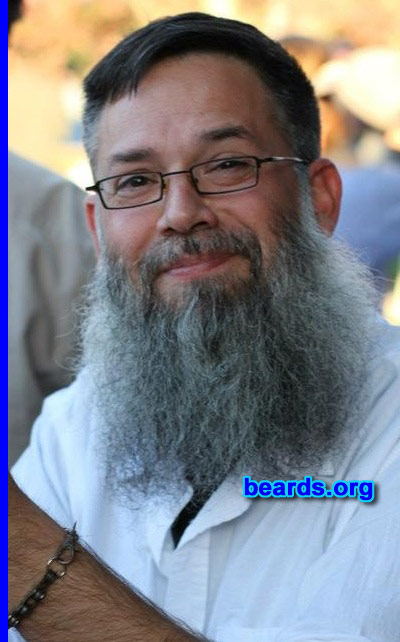 Tracy
Bearded since: 1991. I am a dedicated, permanent beard grower.

Comments:
Why did I grow my beard? Wanted to see what would happen.

How do I feel about my beard? I love having a beard. Don't know what I would do without one.
Keywords: full_beard