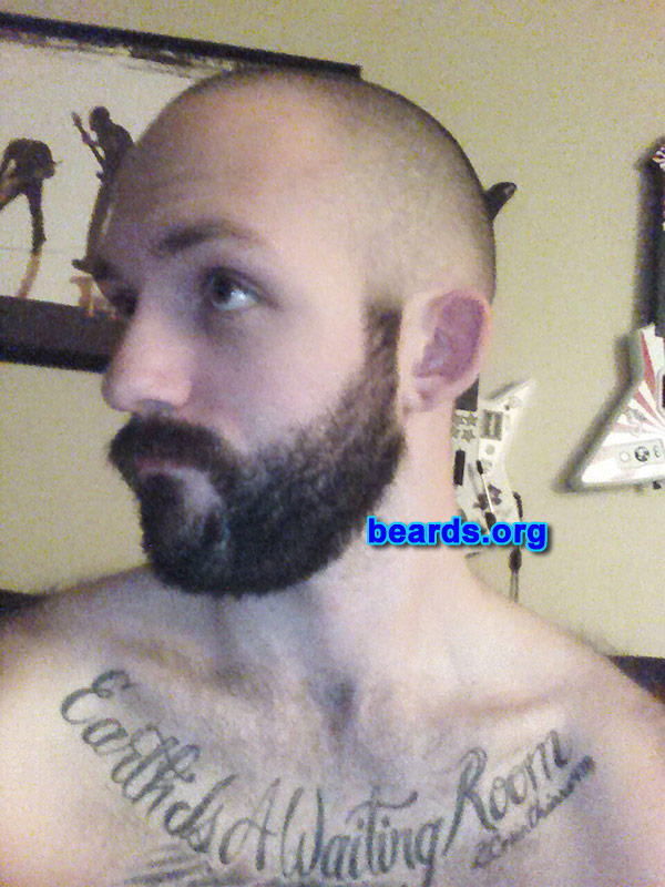 William M.
Bearded since: 2008. I am a dedicated, permanent beard grower.

Comments:
Why did I grow my beard? I have friends and family with amazing beard genetics. It just seemed natural to join in.

How do I feel about my beard? Satisfied. Not the best, not the worst.
Keywords: full_beard