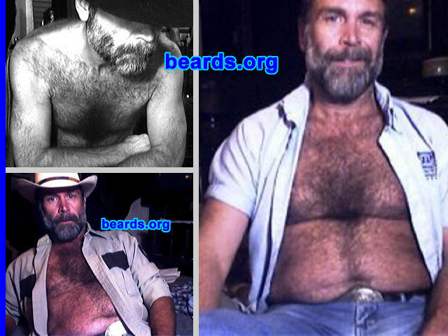 Bruce
Bearded since: 1972.  I am an occasional or seasonal beard grower.

Comments:
Winter 1972, sophomore student, East Texas: My high school's dress code called for no facial hair during the semester.  Christmas break was just that, a break from SHAVING.  At one week it looked pretty good to me.  At end of second week, all my male buds were jealous and my female friends liked it very much. I liked it totally.

I like it, but has become mostly white.  That is still okay if you keep a full beard.  But the occasional weekend stubble or camping out, etc. gives me more of a homeless look than that Don Johnson appeal, which I had 15 years before his first acting class.
Keywords: full_beard