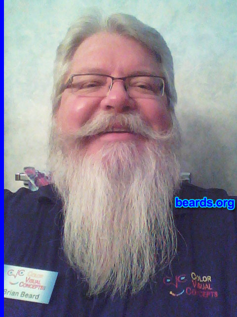 Brian Beard
Bearded since: 1974. I am a dedicated, permanent beard grower.

Comments:
Why did I grow a beard?  Coolness and of course I am a Beard (real last name).

How do I feel about my own beard?  I love it!  And I play Santa Claus.
Keywords: full_beard