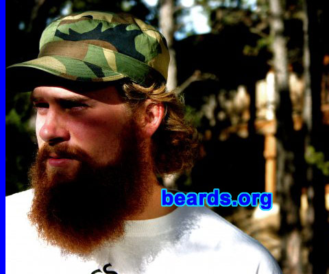 Chad
Bearded since: 2005.  I am an experimental beard grower.

Comments:
It started with no-shave-November and just stuck around for a year.

It's cool.
Keywords: full_beard
