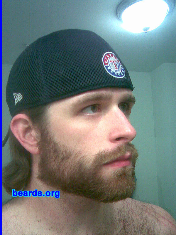 Chris
Bearded since:  late October 2009.  I am an experimental beard grower.

Comments:
I started with the no-shave November in 2009.  I was shaving it off December 1st at 12:00 AM.  It was super hard to trim with my trimmer and it was then I looked at my beard and decided it ain't going anywhere for a while.

How do I feel about my beard?  I love it.  I've tried to grow a beard before, but it was patchy in spots and my goatee and mustache weren't the best.  But over the years and with aging it has filled in a lot better and I love the mountain man look.
Keywords: full_beard