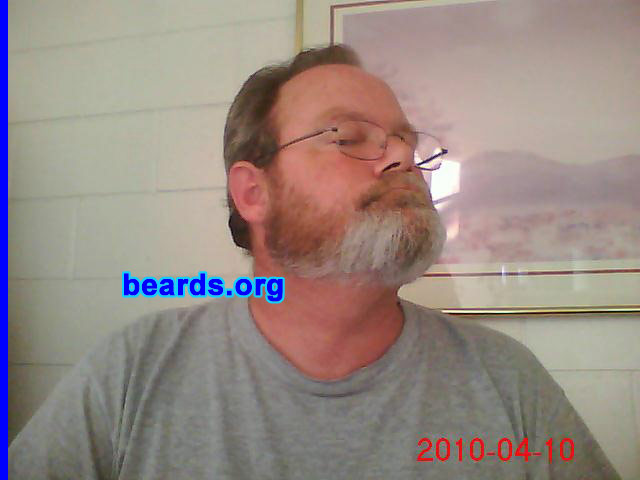 Daniel S.
Bearded since: 2010.  I am an occasional or seasonal beard grower.

Comments:
Before joining the Army in 1980, I had a really nice beard. Now that I have retired, I thought, "Why not?" LOL. This one I started on February 1, 2010.

How do I feel about my beard?  I love it.
Keywords: full_beard