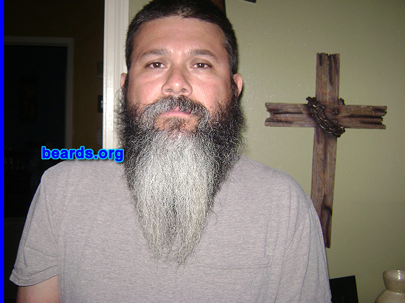 Daniel
Bearded since: 2011. I am an experimental beard grower.

Comments:
Why did I grow my beard? I hate shaving.

How do I feel about my beard? I wish it were longer.
Keywords: full_beard