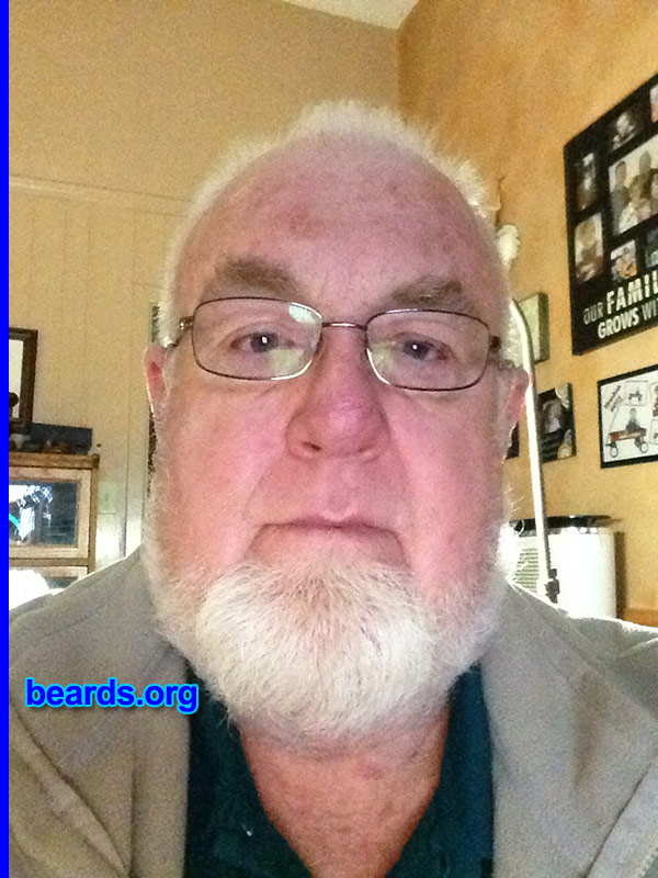 Fred
Bearded since: 2013. I am an experimental beard grower.

Comments:
Why did I grow my beard? Just wanted to.

How do I feel about my beard? I like it so far!
Keywords: chin_curtain