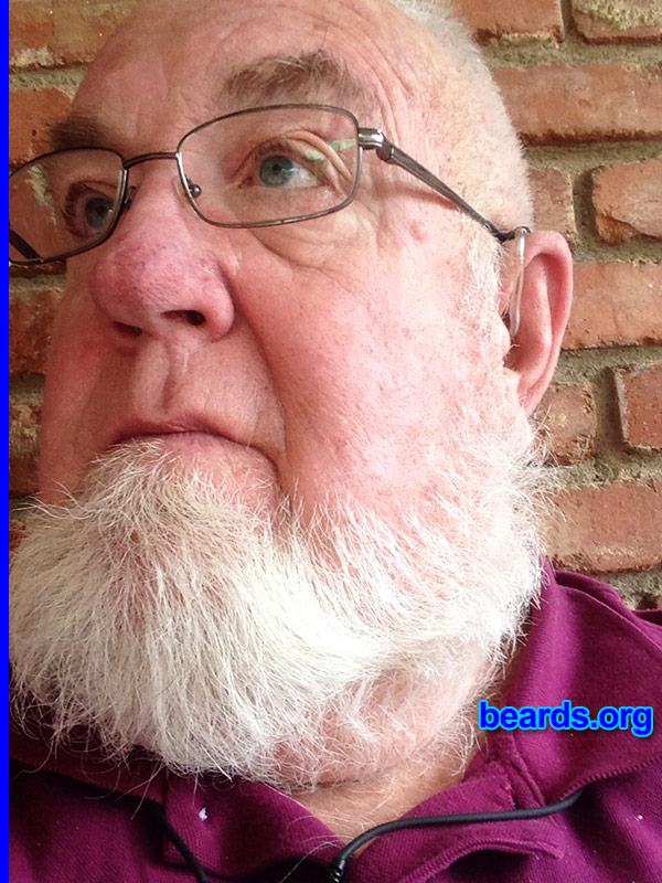 Fred
Bearded since: 2013. I am an experimental beard grower.

Comments:
Why did I grow my beard? Just wanted to.

How do I feel about my beard? I like it so far!
Keywords: chin_curtain