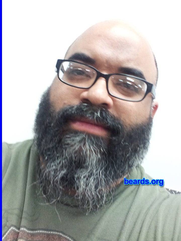 Frank
Bearded since: 2010. I am a dedicated, permanent beard grower.

Comments:
Why did I grow my beard? Don't like shaving.
Keywords: full_beard