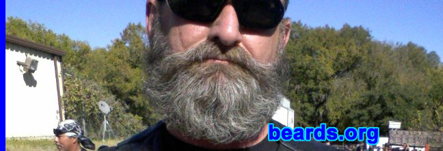 G.O.
Bearded since: 1983.  I am a dedicated, permanent beard grower.

Comments:
I grew my beard because I am a biker...

How do I feel about my beard?  Love it...
Keywords: full_beard