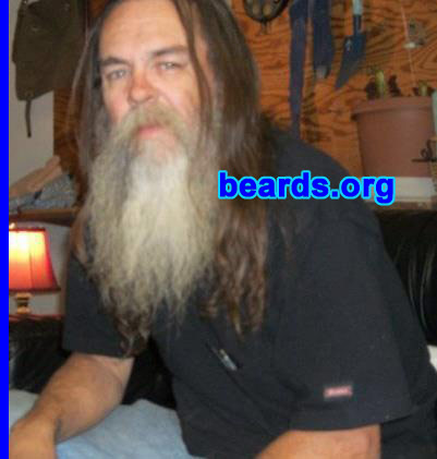 Gary D.
Bearded since: 1990. I am a dedicated, permanent beard grower.

Comments:
I grew my beard because I got tired of shaving.

How do I feel about my beard?  It's not long enough yet.
Keywords: full_beard