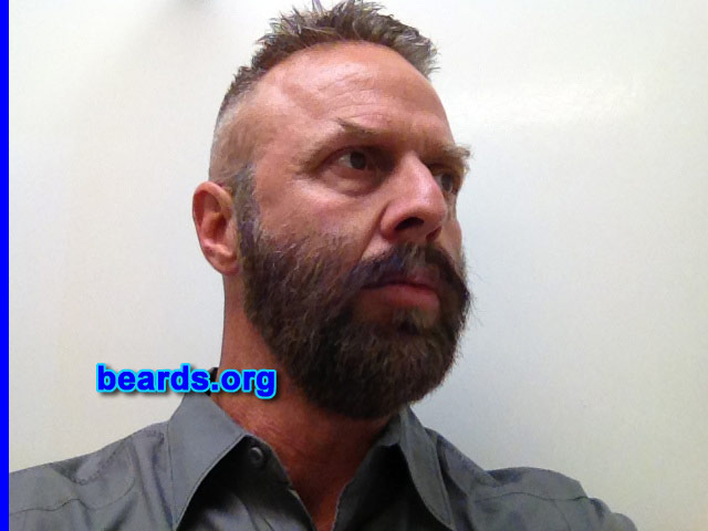 Greg
Bearded since: 2011.  I am a dedicated, permanent beard grower.

Comments:
Why did I grow my beard? I grew my beard because I never knew if I could grow one.

How do I feel about my beard?  Awesome.  Never coming off.
Keywords: full_beard