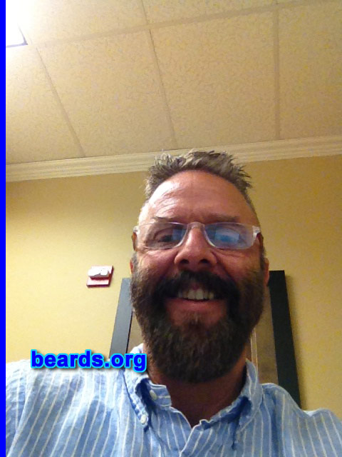 Greg
Bearded since: 2011.  I am a dedicated, permanent beard grower.

Comments:
Why did I grow my beard? I grew my beard because I never knew if I could grow one.

How do I feel about my beard?  Awesome.  Never coming off.
Keywords: full_beard