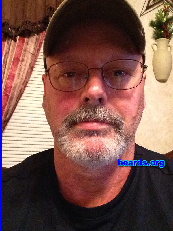 George S.
Bearded since: 2013. I am an experimental beard grower.

Comments:
Why did I grow my beard? Been wanting to grow one. I've finally decided to do it.

How do I feel about my beard? Good.
Keywords: goatee_mustache
