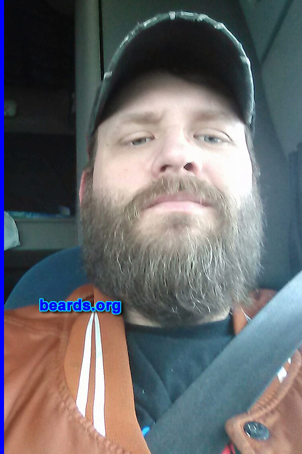 Grady S.
Bearded since: 2013. I am a dedicated, permanent beard grower.

Comments:
Why did I grow my beard?  My dad always had one.  So I wanted to see if I could have one and I love it.

How do I feel about my beard?  It's a work in progress.
Keywords: full_beard