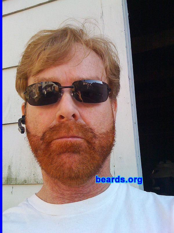 J.D.
Bearded since: 2010. I am an occasional or seasonal beard grower.

Comments:
I grew my beard for a change.

How do I feel about my beard? I like it fine. I just change my mind often whether to let it grow or shave it again.
Keywords: full_beard