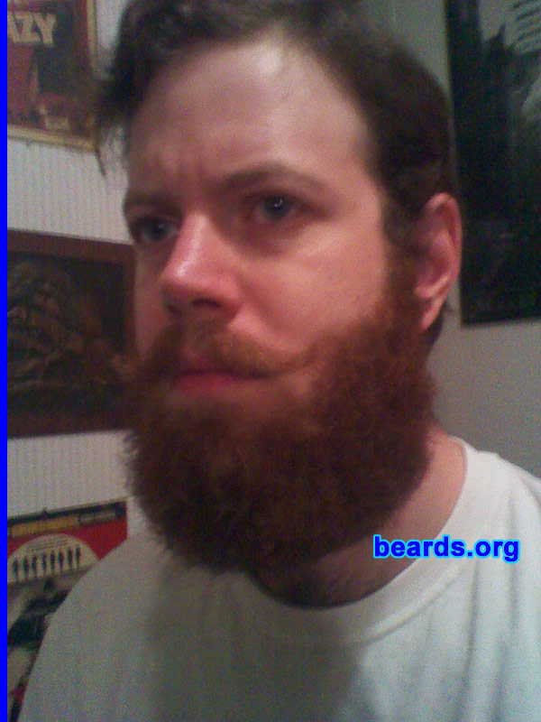 Jed
Bearded since: 2005.  I am a dedicated, permanent beard grower.

Comments:
I grew my beard because I love facial hair and it is an homage to my ancestry.
Keywords: full_beard