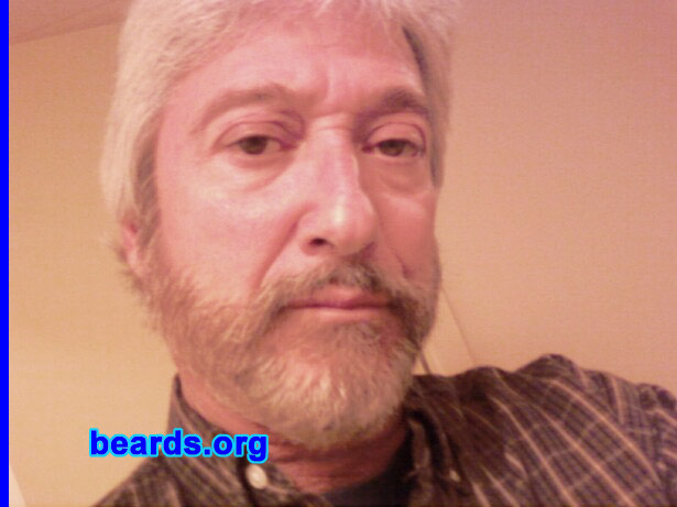Javier
Bearded since: 2007.  I am a dedicated, permanent beard grower.

Comments:
I grew my beard while hunting in south Texas. When I got back, my girlfriend liked it so it became my new look.

How do I feel about my beard? I don't know how I managed to be beardless for as long as I did. I feel like it reflects who I am. I ride an old BMW motorcycle and it just seems to fit the look and feel.
Keywords: full_beard