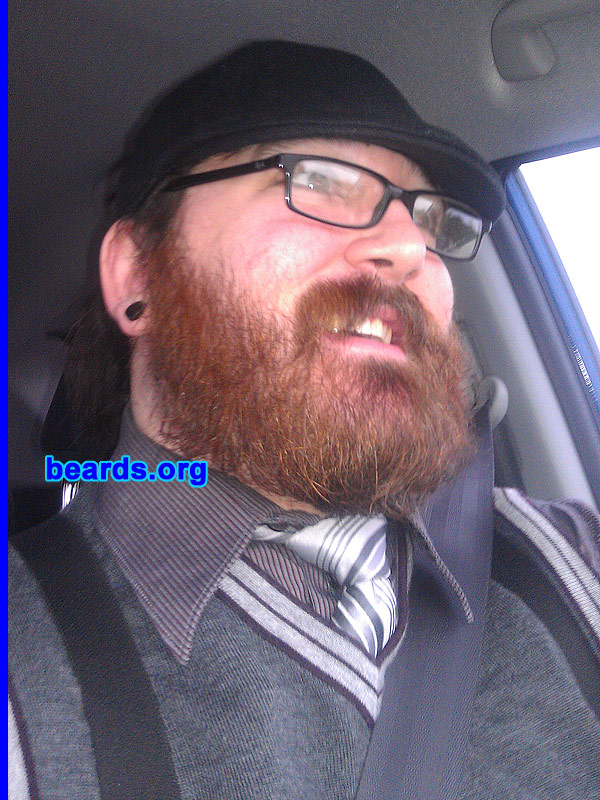 Jon
Bearded since: 2011. I am a dedicated, permanent beard grower.

Comments:
My brother and I decided to do octo October instead of no shave November.  I decided to make it a full year. He backed out, but I'm going strong. I'm five months in and planning on keeping it long past October.

How do I feel about my beard? Passionate! It has a personality and life of its own. I take great care of it and make sure it looks the best it can at all times.
Keywords: full_beard