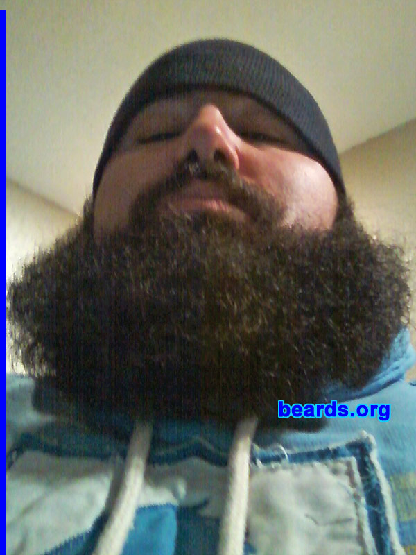 Justin L.
Bearded since: 2009. I am a dedicated, permanent beard grower.

Comments:
I grew my beard 'cause I got tired of shaving.

How do I feel about my beard? It will be the best in the world in one more year.  It grows faster than anyone's and I've been told by many people that it's thick, healthy, and grows fast.
Keywords: full_beard
