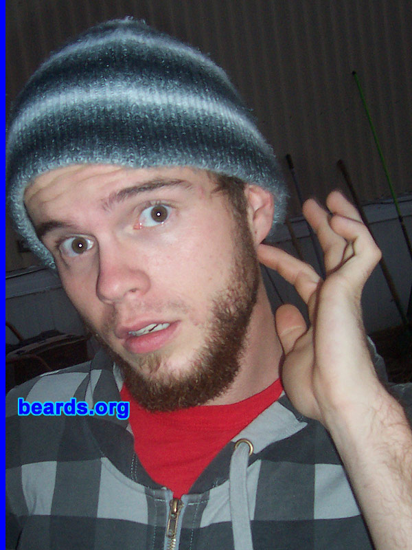 Marshall Francis
Bearded since: 2006.  I am an occasional or seasonal beard grower.

Comments:
I grew my beard because I am a MAN.

How do I feel about my beard?  I love it.
Keywords: chin_curtain