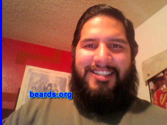 Paul C.
Bearded since: 2013. I am a dedicated, permanent beard grower.

Comments:
Why did I grow my beard? First, I was tired of shaving, Period. During my four years in the Marine Corps I was forced to shave every day. Once I was out, I would grow it off and on but would have jobs that required me to shave. In 2013 I decided to start my own business and from that moment I decided that I would not be shaving anymore and I would become part of the beard family of the world.

How do I feel about my beard? It has taken me a few months to get to where I am today, but I am very proud of where it is. I cannot wait until it is even bigger than now.
Keywords: full_beard