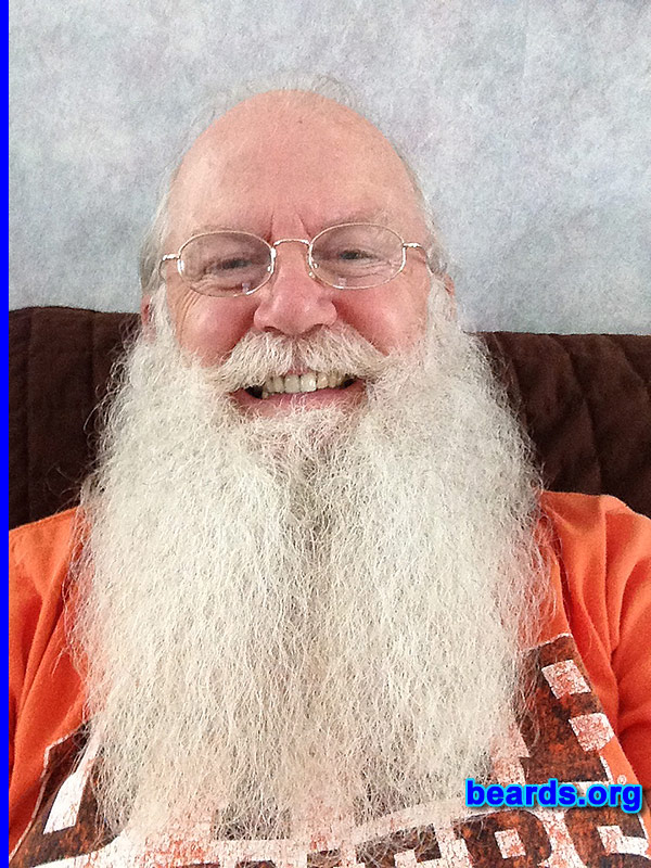 Raymond M.
Bearded since: 1973. I am a dedicated, permanent beard grower.

Comments:
Why did I grow my beard? Did not want to shave anymore.

How do I feel about my beard? It is a part of who I am.
Keywords: full_beard