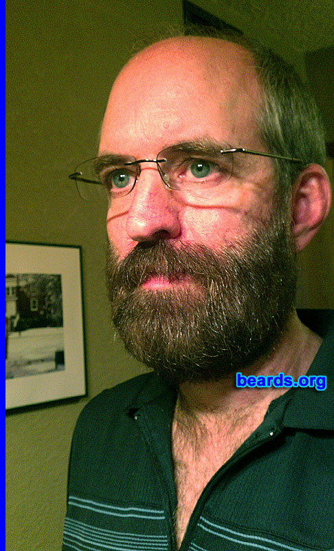 Rich
Bearded since: 1978. I am a dedicated, permanent beard grower.

Comments:
Why did I grow my beard? I was a freshman in college, thought it would look good and that girls would like it -- which they did.

How do I feel about my beard? I like it although I wish it were thicker and darker.
Keywords: full_beard