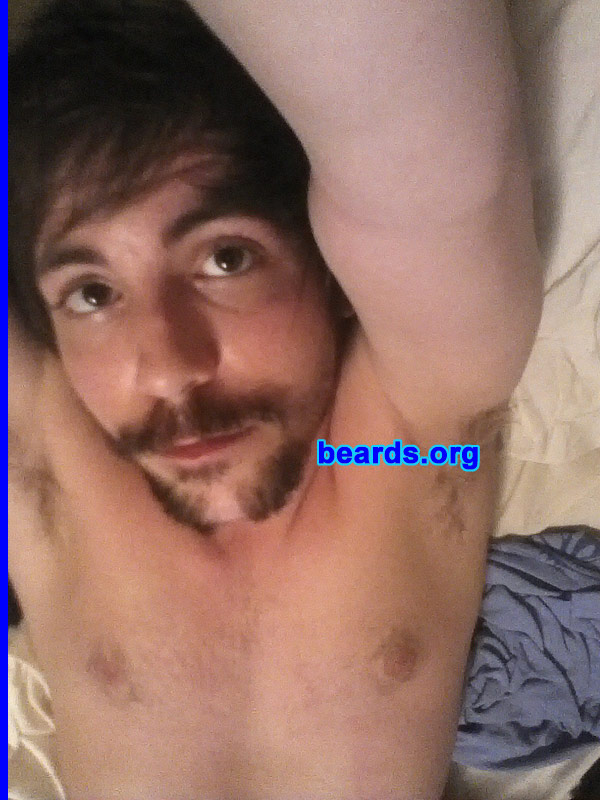 Stephen
Bearded since: 2012. I am an experimental beard grower.

Comments:
I grew my beard to try on a new look and get rid of my baby face.

How do I feel about my beard? I really like it. I find it very sexy!
Keywords: full_beard