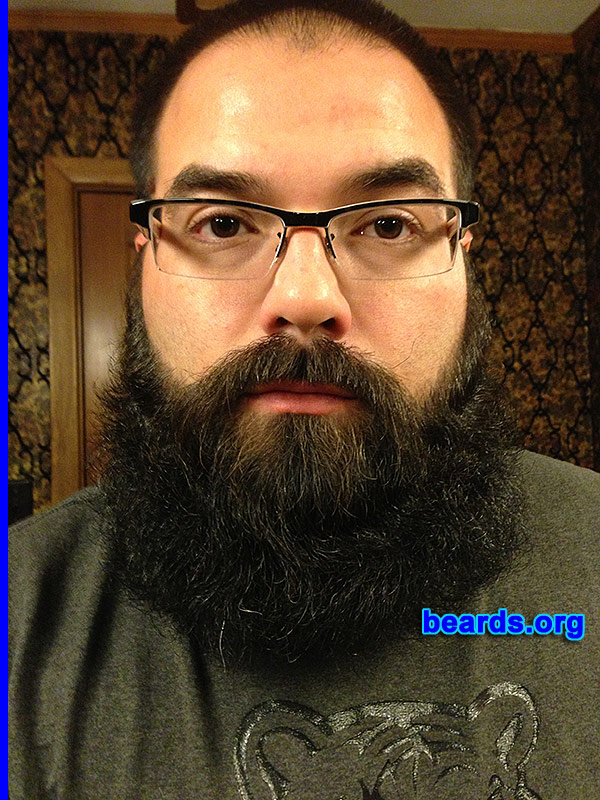 Tobias D.
Bearded since: 2012. I am an occasional or seasonal beard grower.

Comments:
Why did I grow my beard? Not much of a shaver.

How do I feel about my beard? It's AWESOME!!
Keywords: full_beard