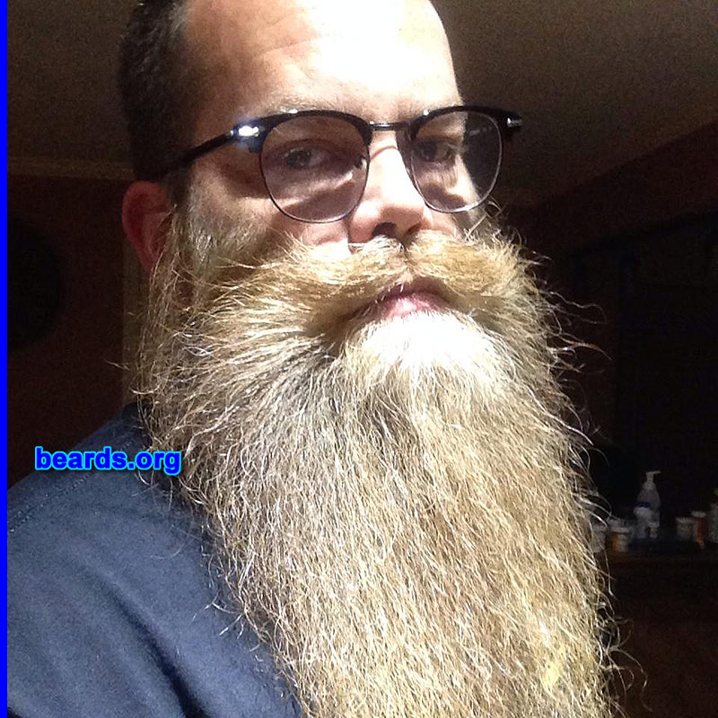 Troy
Bearded since: 2011. I am a dedicated, permanent beard grower.

Comments:
Why did I grow my beard? Because I can.

How do I feel about my beard? As a part of me.
Keywords: full_beard