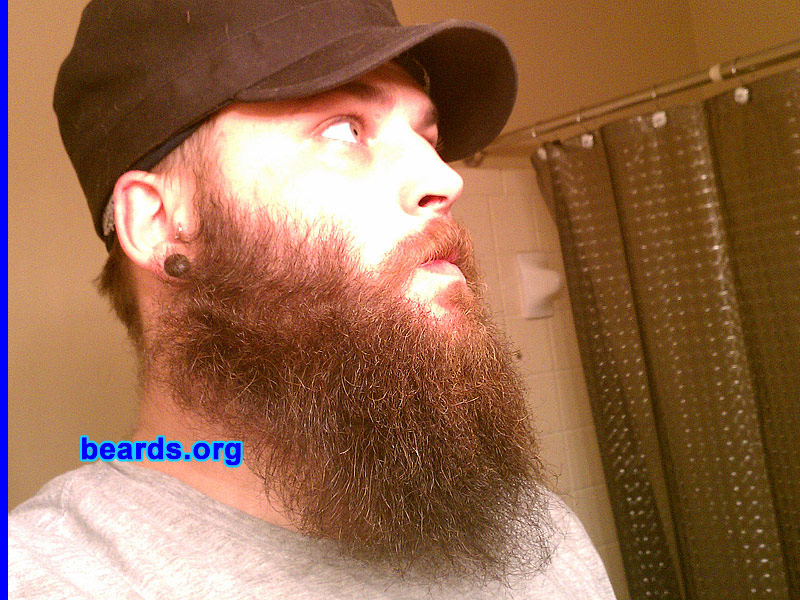 Wade S.
Bearded since: 2011. I am a dedicated, permanent beard grower.

Comments:
I grew my beard because I no longer had a reason not to.

How do I feel about my beard? It gets great feedback, but it could grow faster, be thicker, and not be so soft.
Keywords: full_beard