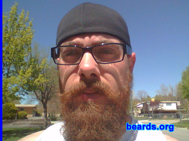 C.D.
Bearded since: January 2012. I am an experimental beard grower.

Comments:
I grew my beard because I'm giving it a try.

How do I feel about my beard? I dig it.  It's kind of going through a phase right now.
Keywords: full_beard