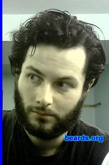 Sean
Bearded since: 2010.  I am an experimental beard grower.

Comments:
I grew my beard for a few reasons.

The first reason was out of sheer curiosity.  I have always always wanted to know what I would look like with one. I think every guy probably does.

The second reason is because beards (not all of them, but a lot of them), ever since I was young, have always given me extremely positive impressions about the person with the beard.

That certain type of beard conveys this stately, good-natured, masculinity. This open-minded yet worldly wisdom, strong, yet gentle, dignified yet daring, noble but tough, valiant and lion-hearted, a fusion of seemingly opposite qualities that epitomize masculinity (to me).

How do I feel about my beard? I really like it! It started out as something of an experiment, and I wasn't sure if I would look the way I hoped I might with one.  And to me, it looks better than I thought it could.

I've had a lot of positive reactions from people, too. People look at me in a way that's hard to describe. It's like the beard gives a very "fatherly" impression that people find endearing and appreciate. The looks I get make me feel like I'm cherished and respected, and held in high esteem, even by strangers.
Keywords: full_beard