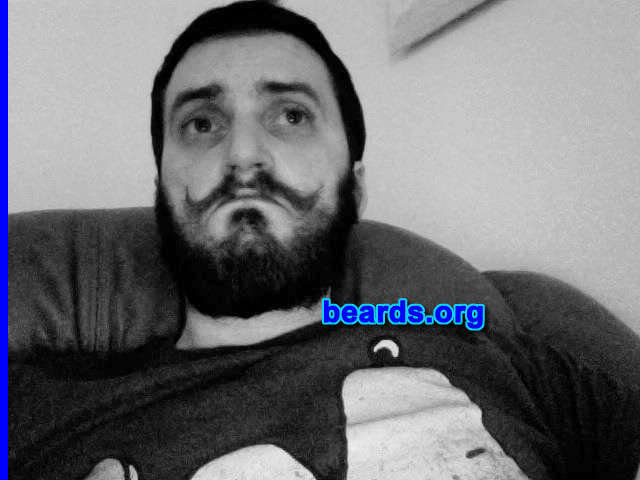 Ari S.
I am an occasional or seasonal beard grower.

Comments:
Why did I grow my beard? For fun.

How do I feel about my beard? Pretty strong, a bit weak around the upper cheeks and mustache, though.
Keywords: full_beard