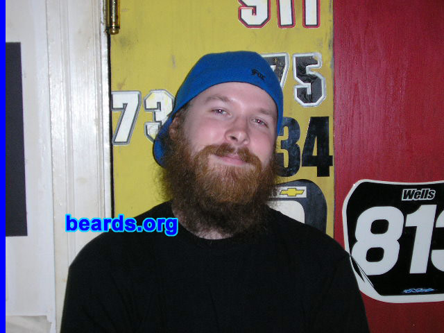 Brad
Bearded since: 2008.  I am an occasional or seasonal beard grower.

Comments:
I grew my beard because beards are just awesome and I needed that magic beard mojo.

How do I feel about my beard? Love it.
Keywords: full_beard