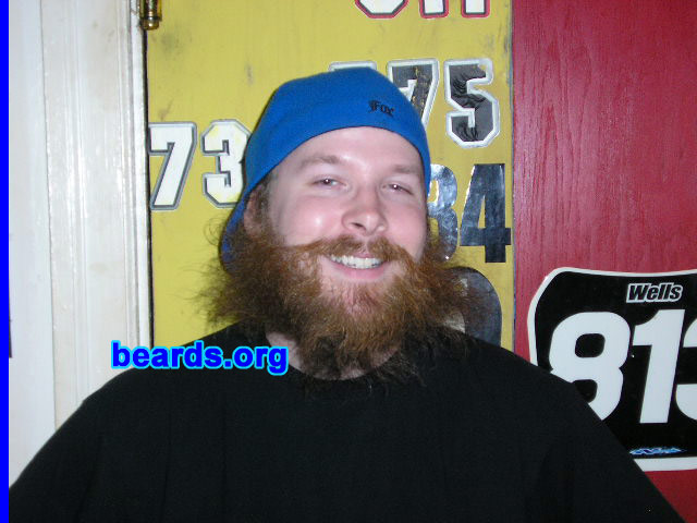 Brad
Bearded since: 2008.  I am an occasional or seasonal beard grower.

Comments:
I grew my beard because beards are just awesome and I needed that magic beard mojo.

How do I feel about my beard? Love it.
Keywords: full_beard