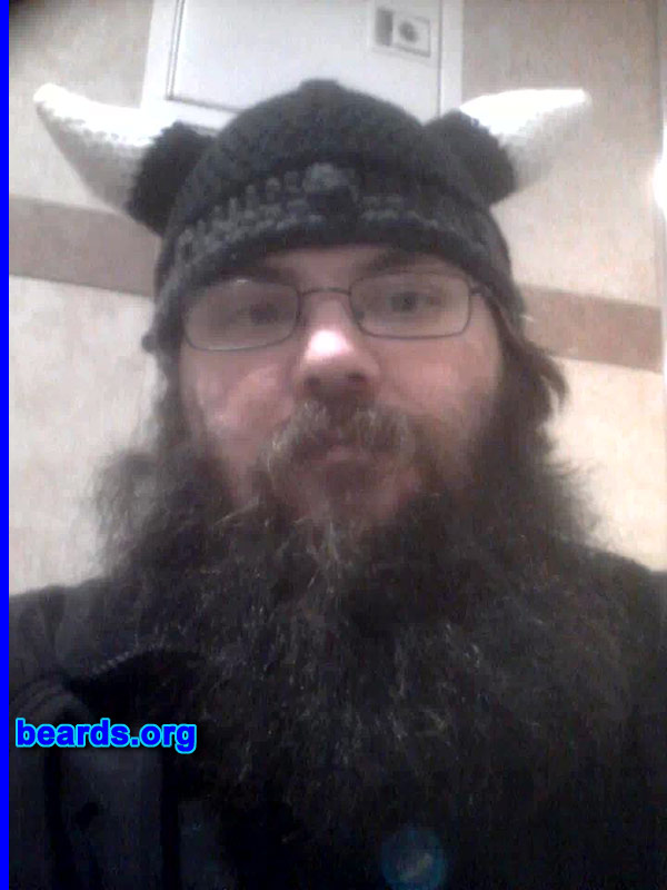 Bryan W.
Bearded since: 2012. I am a dedicated, permanent beard grower.

Comments:
Why did I grow my beard? I grew it because I'm a man and we deserve to have face hair.

How do I feel about my beard? This beard is awesome and it will just get better.
Keywords: full_beard