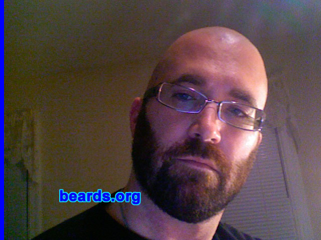 Chris B.
Bearded since: 1999.  I am a dedicated, permanent beard grower.

Comments:
I grew my beard because I never had... Wanted to see if I could and what I would look like. I have had a beard of one type or another for most of my adult life, but had never grown a full beard.

How do I feel about my beard?  I like it. I am a pastor and expected more negative feedback than I received. Most comments were from other guys who were intrigued about growing a beard but haven't yet had the determination or courage to do so. There seems to be some "fashion pressure" about not growing past scruff.  But once I pushed back against those comments, all has seemed well. I am still playing with the length, seeing what I like best. But the whole process has been enjoyable.
Keywords: full_beard